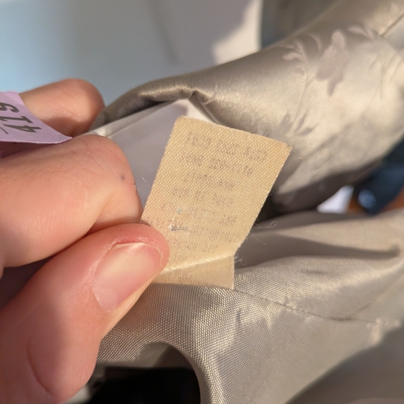 Silver Gothic Bebe Blazer - Picture 4 of 4